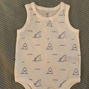 2 Baby Gap Summer Onesies